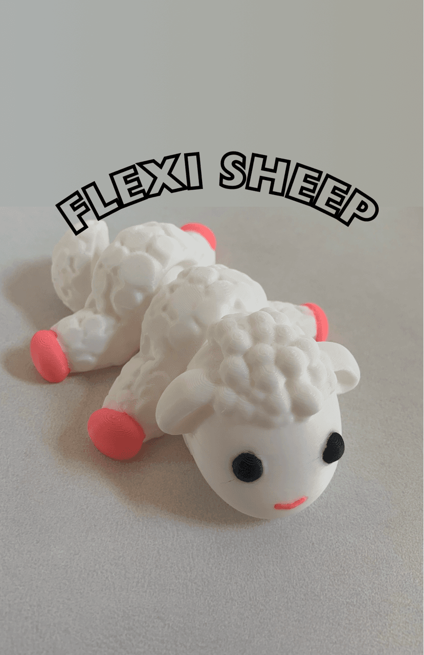 Flexi Sheep 3MF 3d model