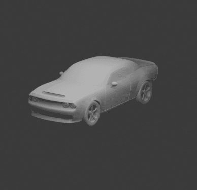 Dodge Demon 3d model