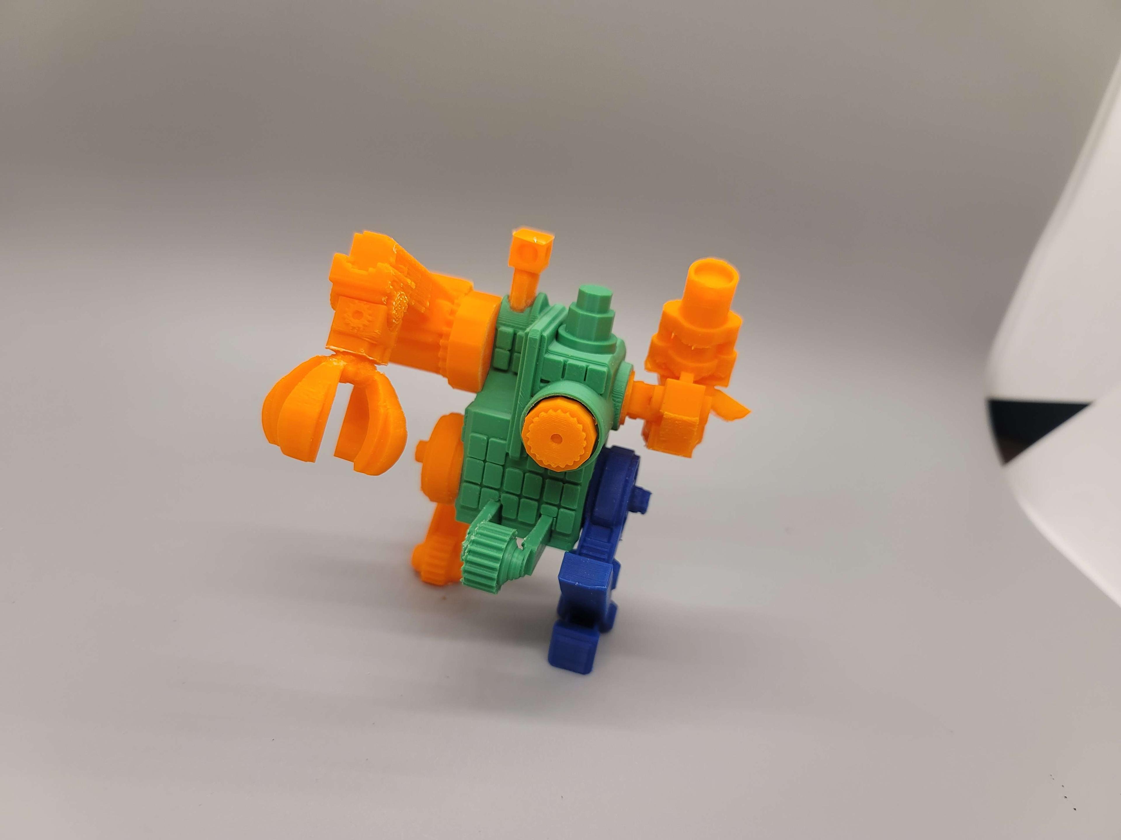 FHW Worker Bot Crusher Piledriver kit 3d model