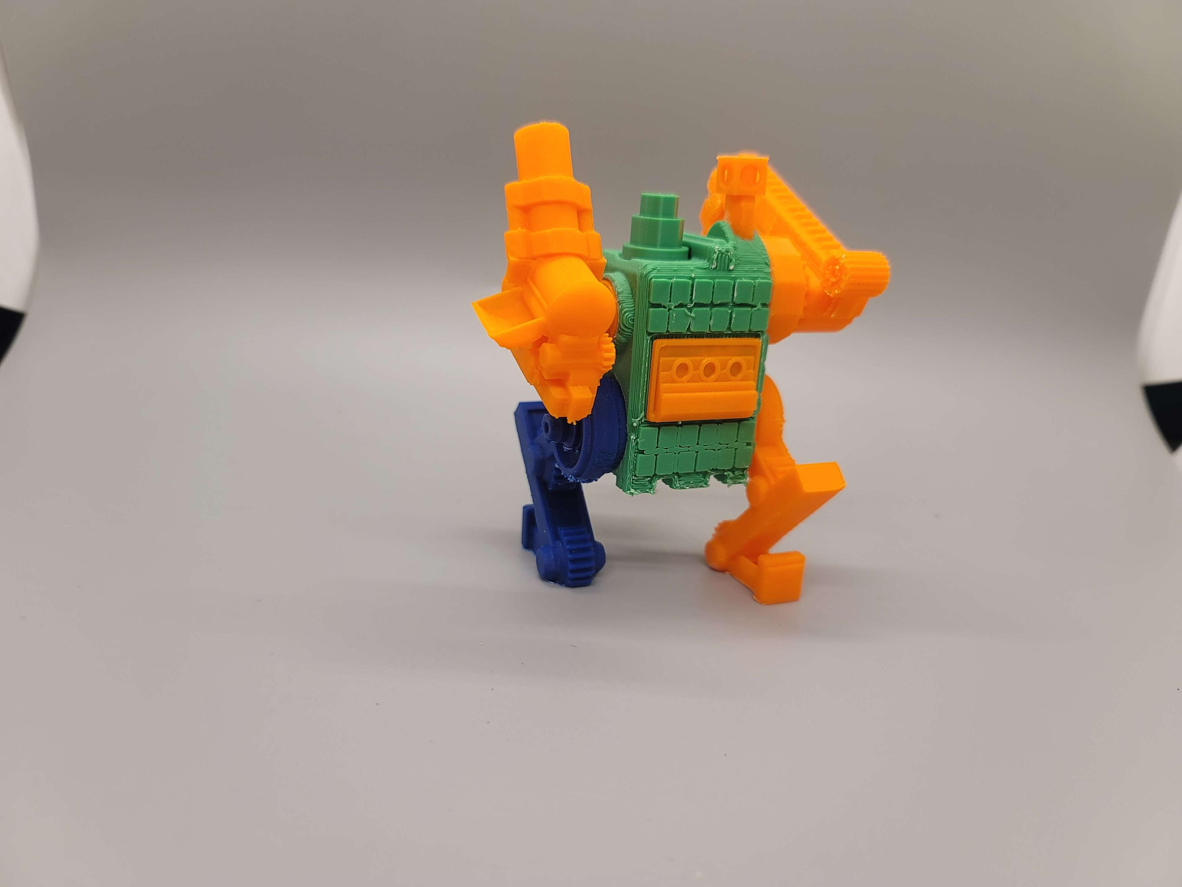 FHW Worker Bot Crusher Piledriver kit 3d model