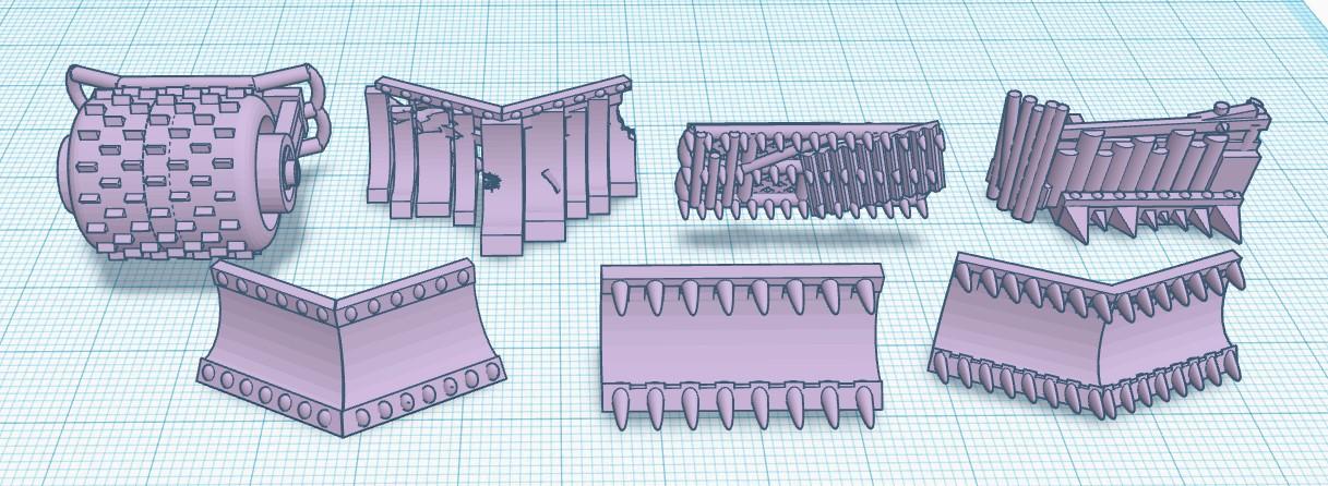 Rams Set 2 3d model