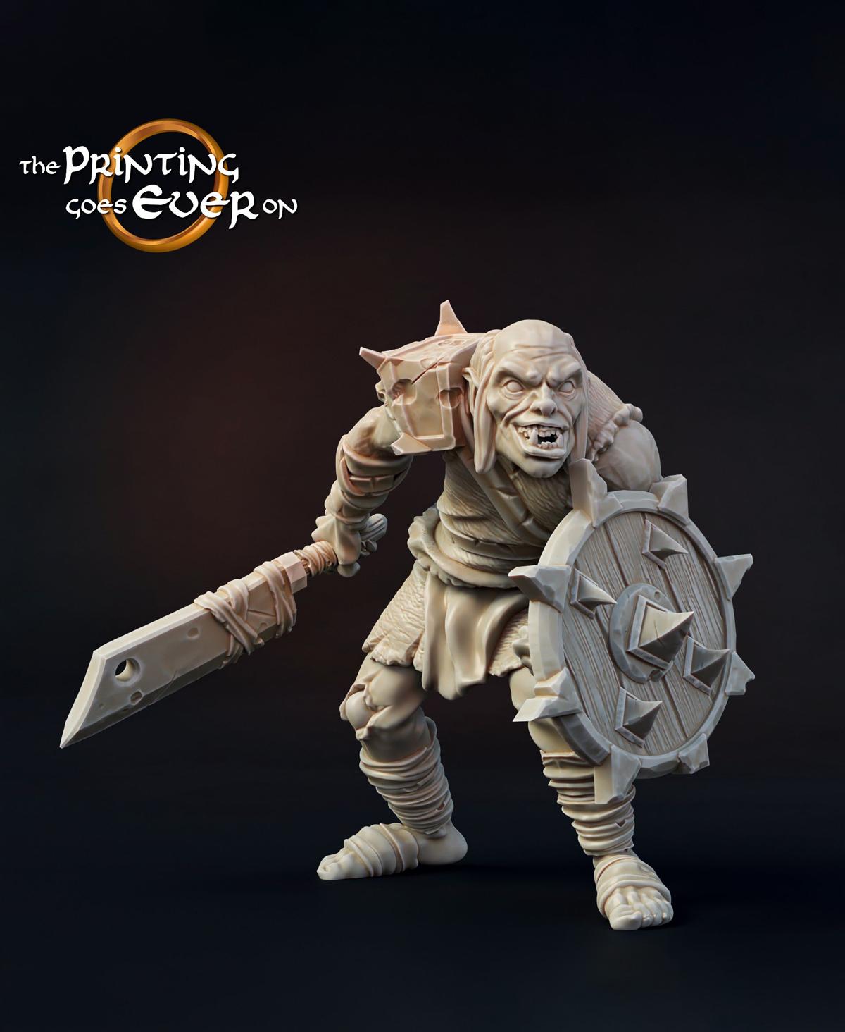 Orc Warband 3d model