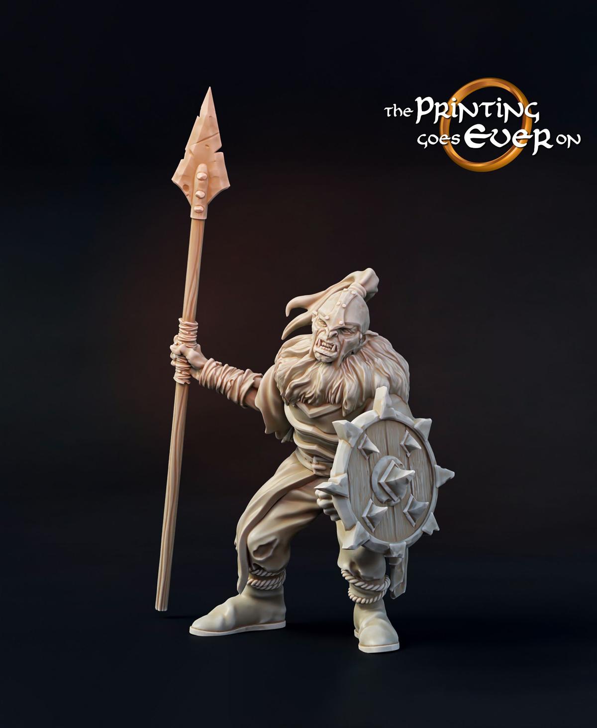 Orc Warband 3d model