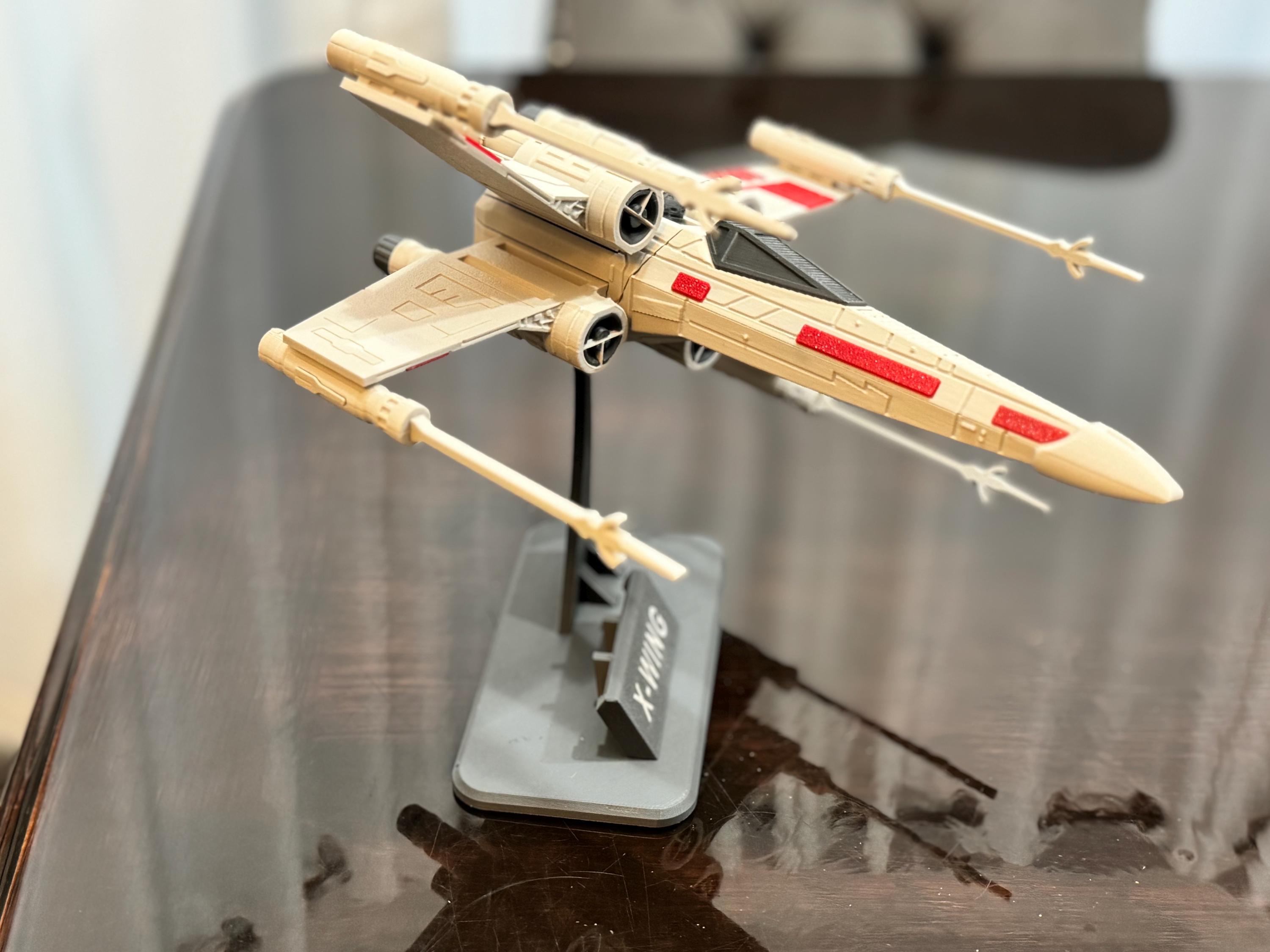 X-Wing Kit (No Support, No AMS, No Glue) 3d model