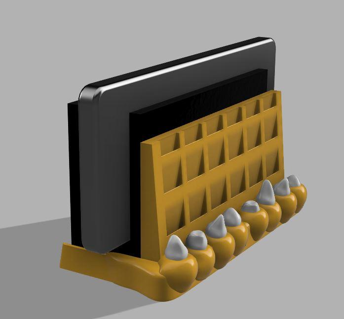 Nintendo Switch Dock Cover Version 2 3d model