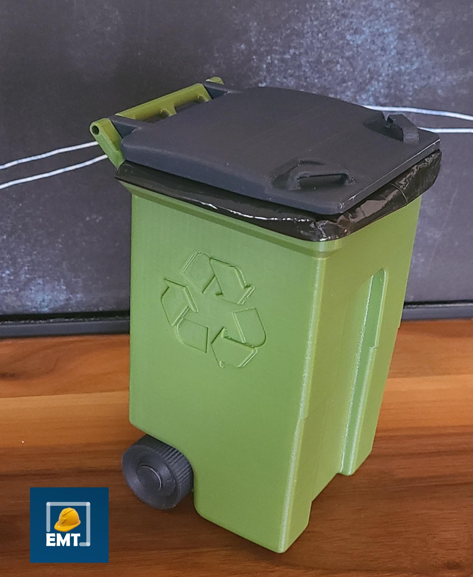 Mini Recycle Bin  3d model