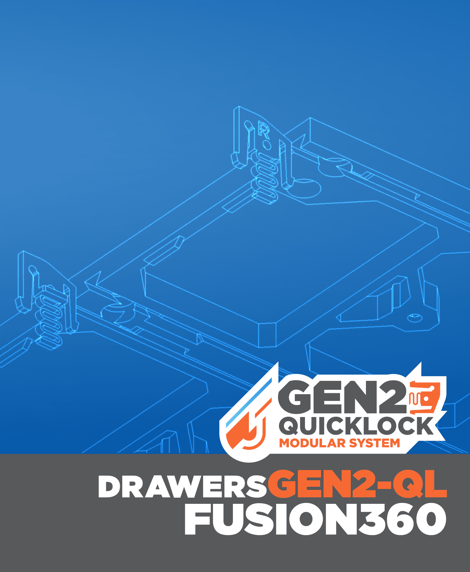 GEN2-QS Rails CAD Files 3d model