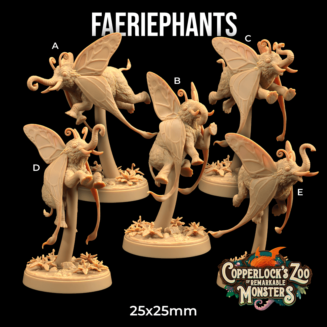 Faeriephants 3d model