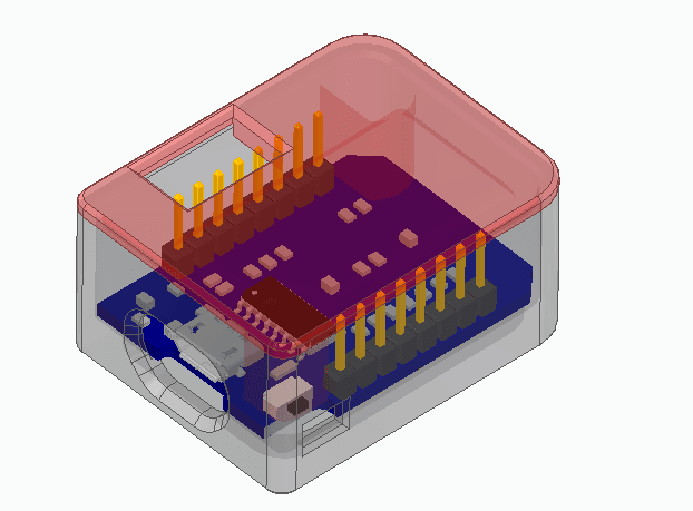 WEMOS D1 mini Project Box / Case 3d model