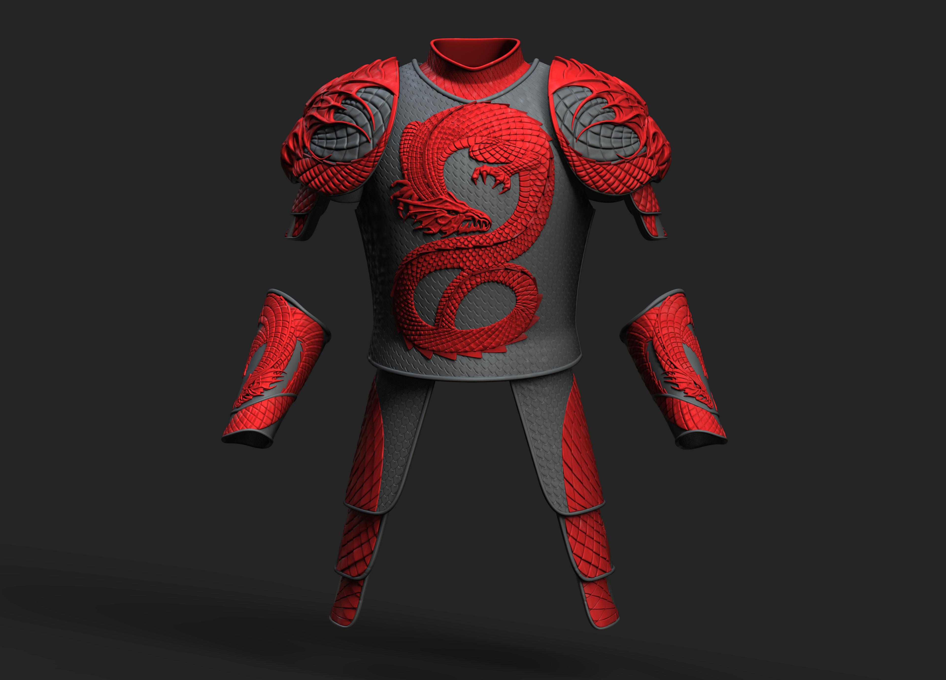 Dracula Untold Armor 3d model