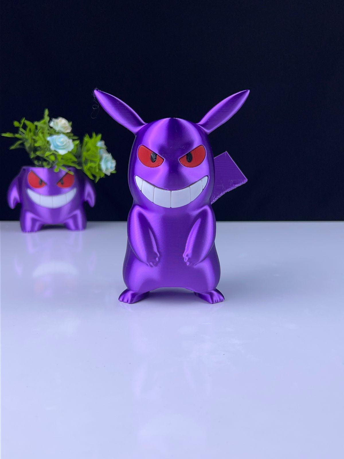 gengar pikachu 3d model