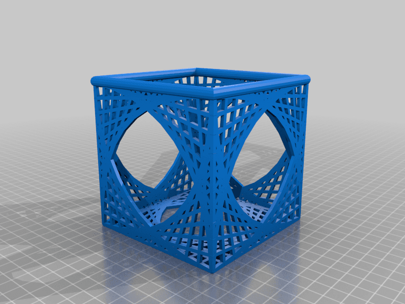 pattern box III - more solid 3d model