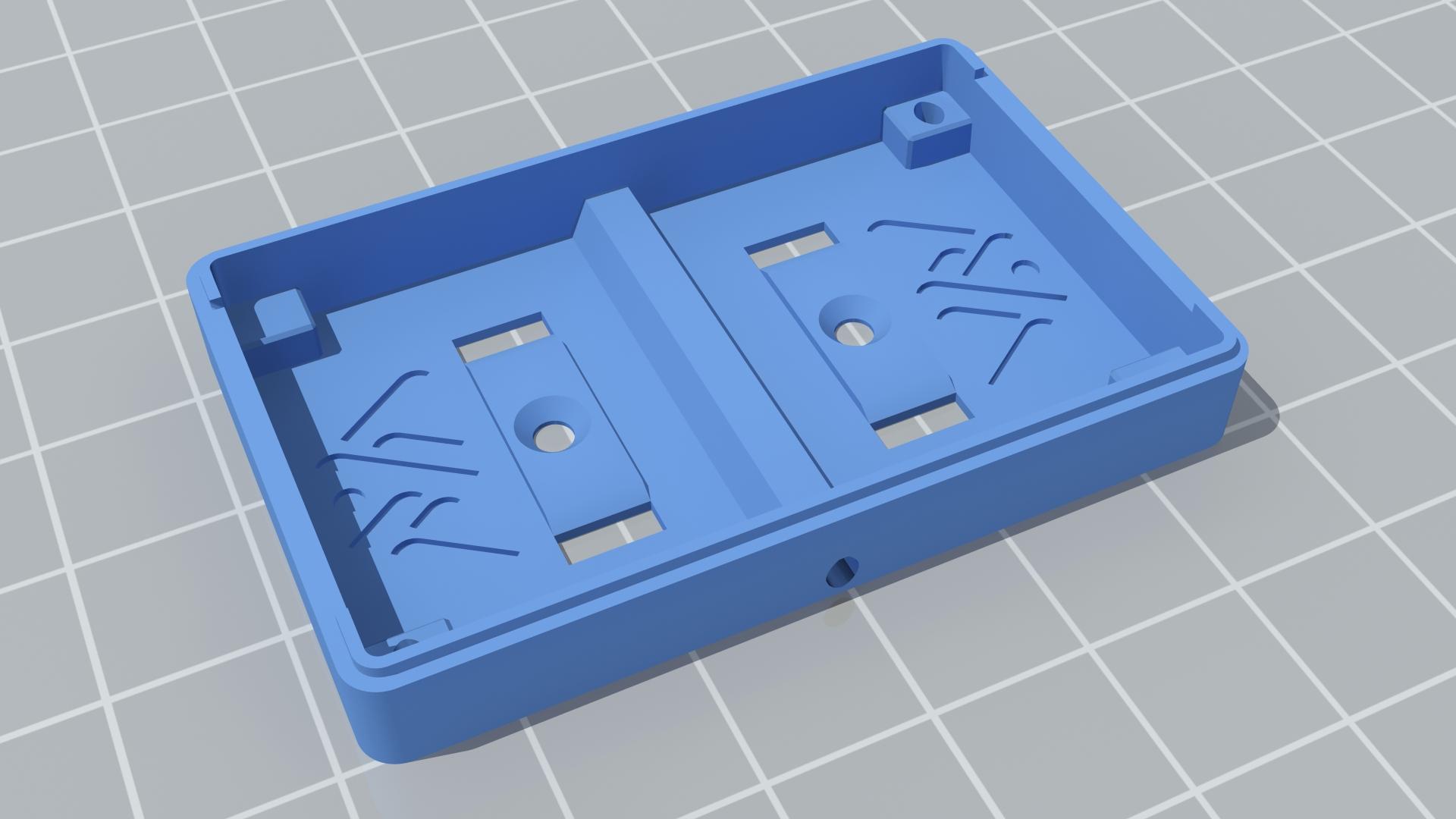 Yunshan HW-622 1-Channel Relay Case ESP8266 40x65 3d model