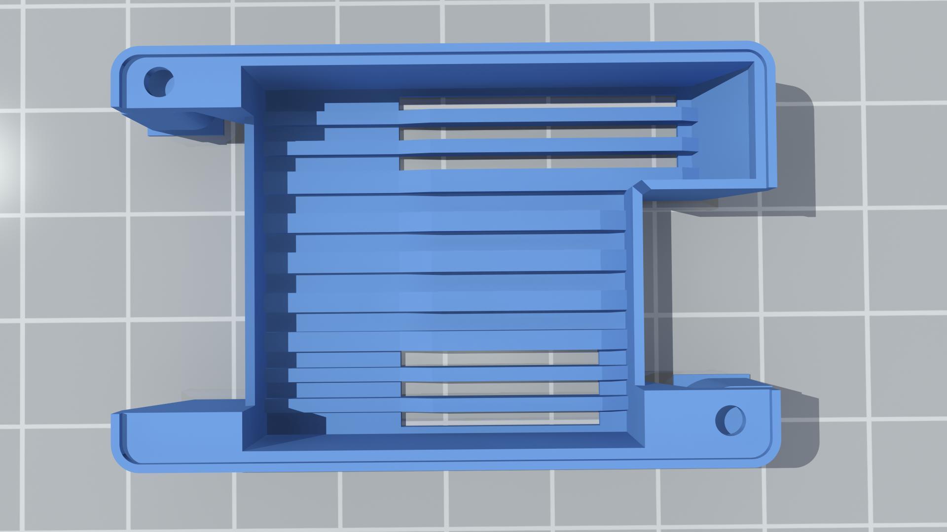 Yunshan HW-622 1-Channel Relay Case ESP8266 40x65 3d model