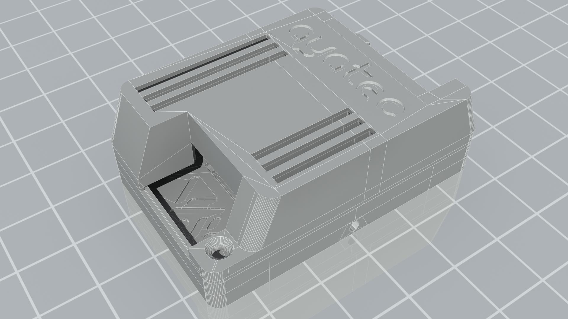 Yunshan HW-622 1-Channel Relay Case ESP8266 40x65 3d model