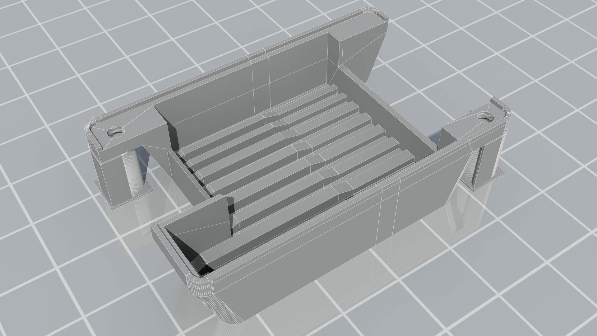 Yunshan HW-622 1-Channel Relay Case ESP8266 40x65 3d model