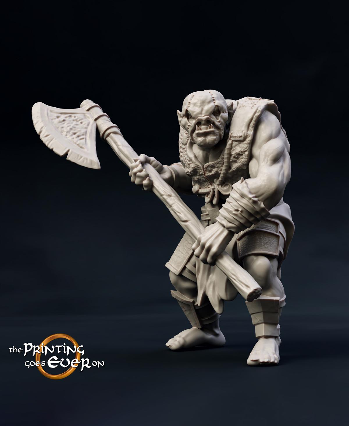 Orc Battlemaster Gerrhak 3d model