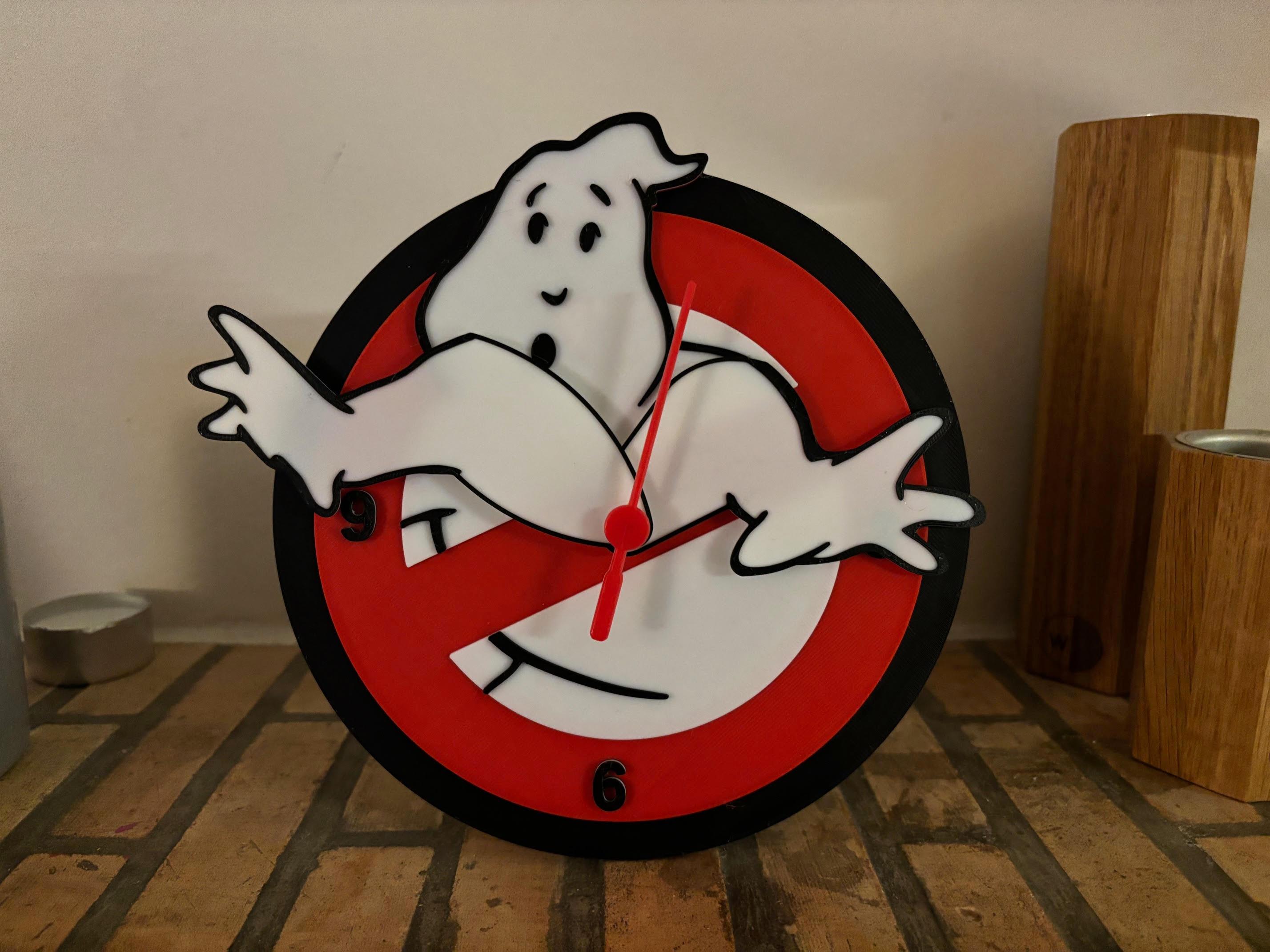 Ghostbusters clock - No AMS needed 3d model