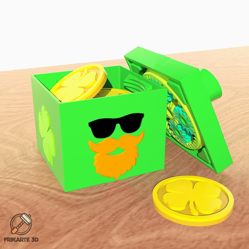 Saint Patrick's Box - #StPatricksRemix 3d model