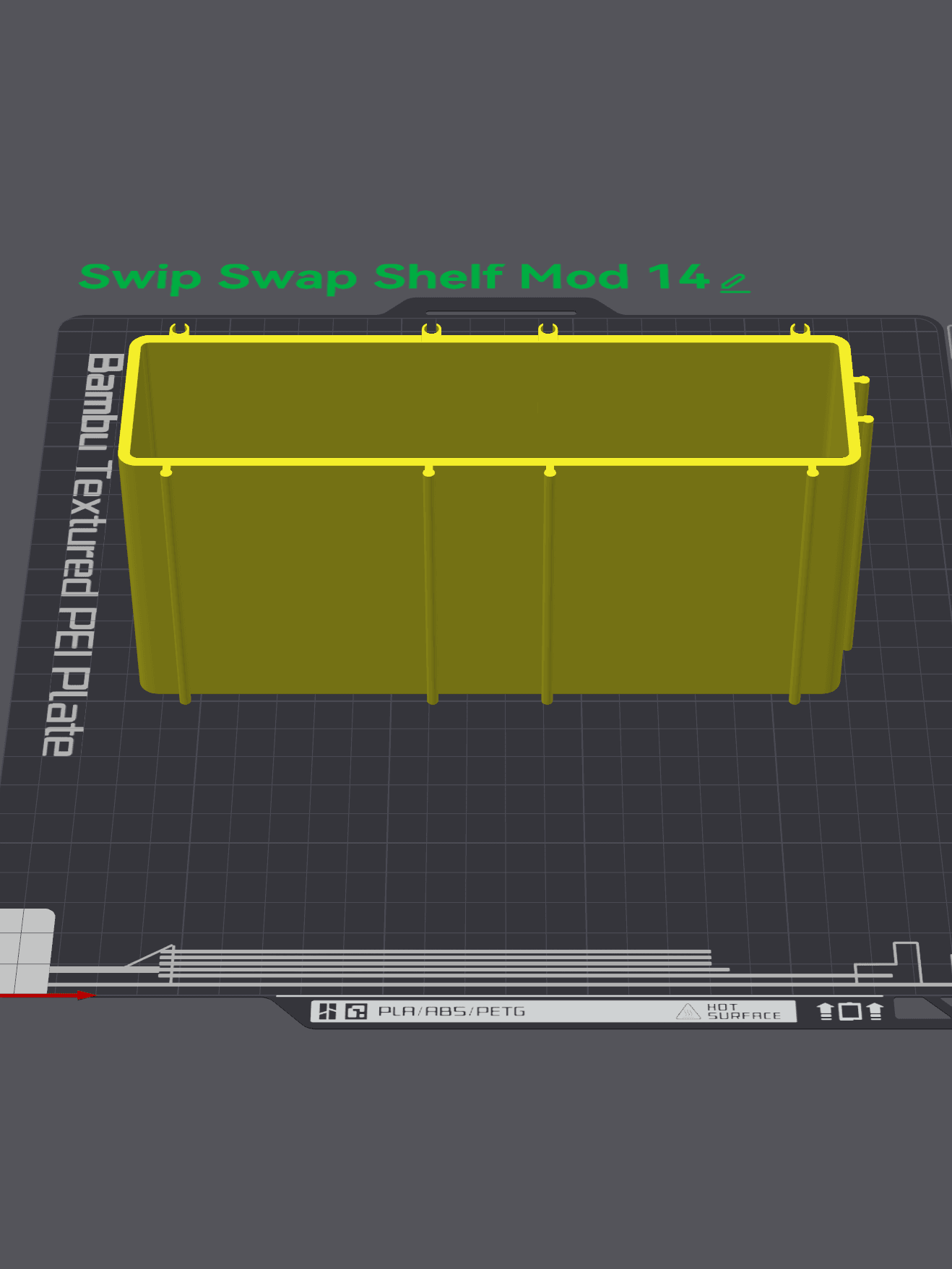 Swip Swap Shelf Mod 14 3d model