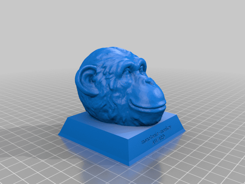 monotonie monkey AWARD 3d model