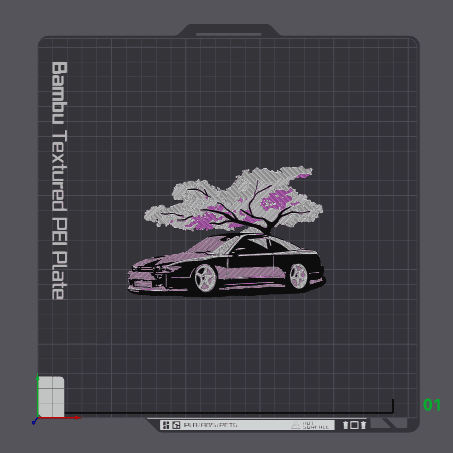 Sublime S14 Magnet 3d model