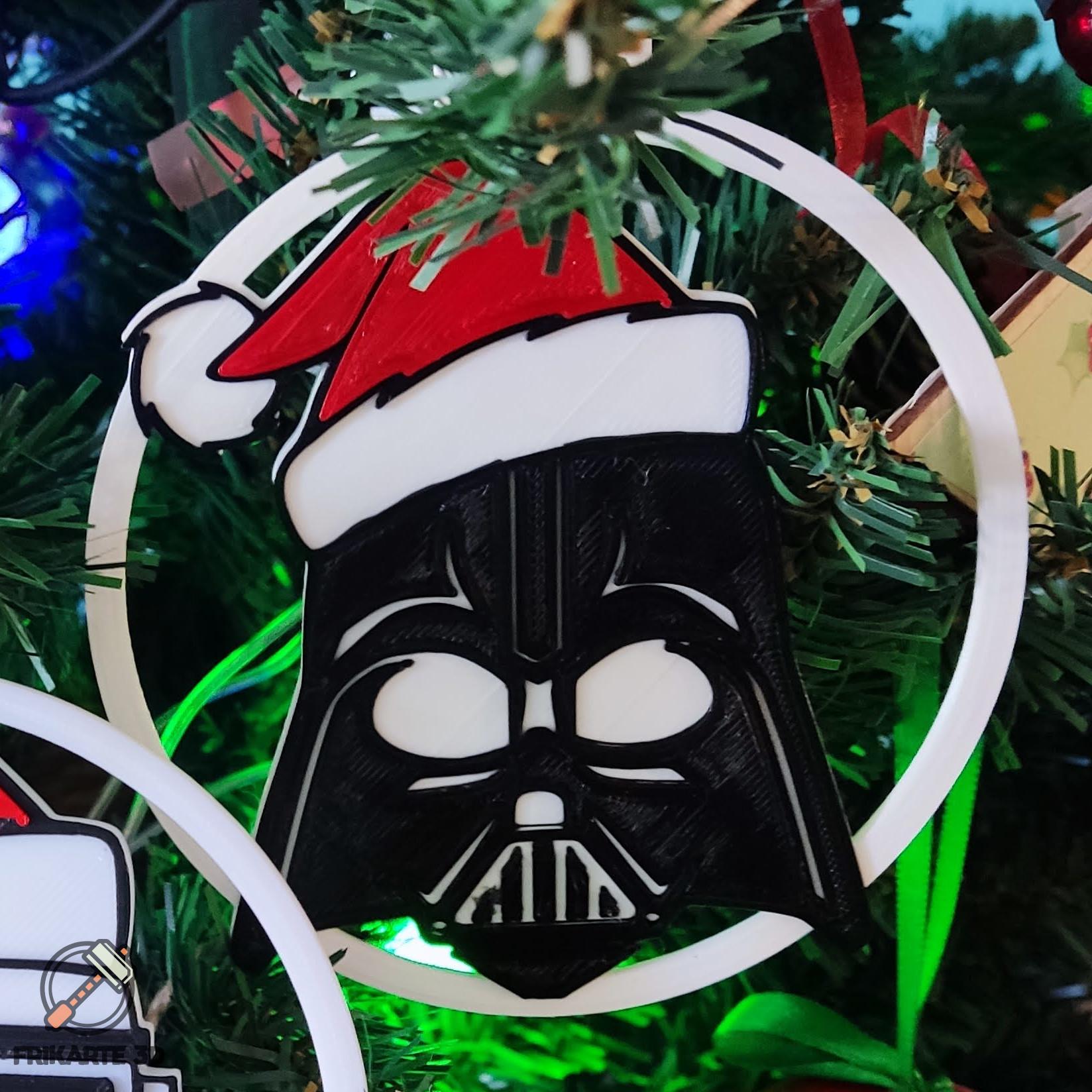 Darth Vader Christmas Tree Decoration Upgraded 3d model