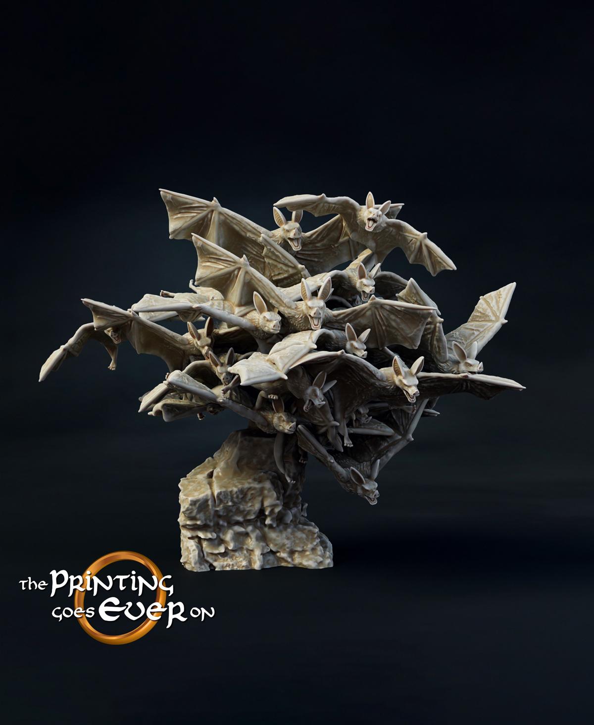 Bat Swarm 3d model