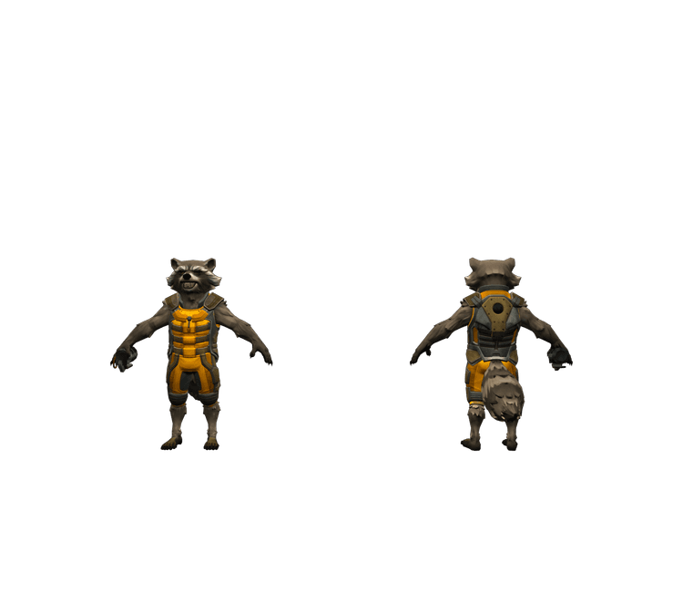 Rocket Raccoon 3d model