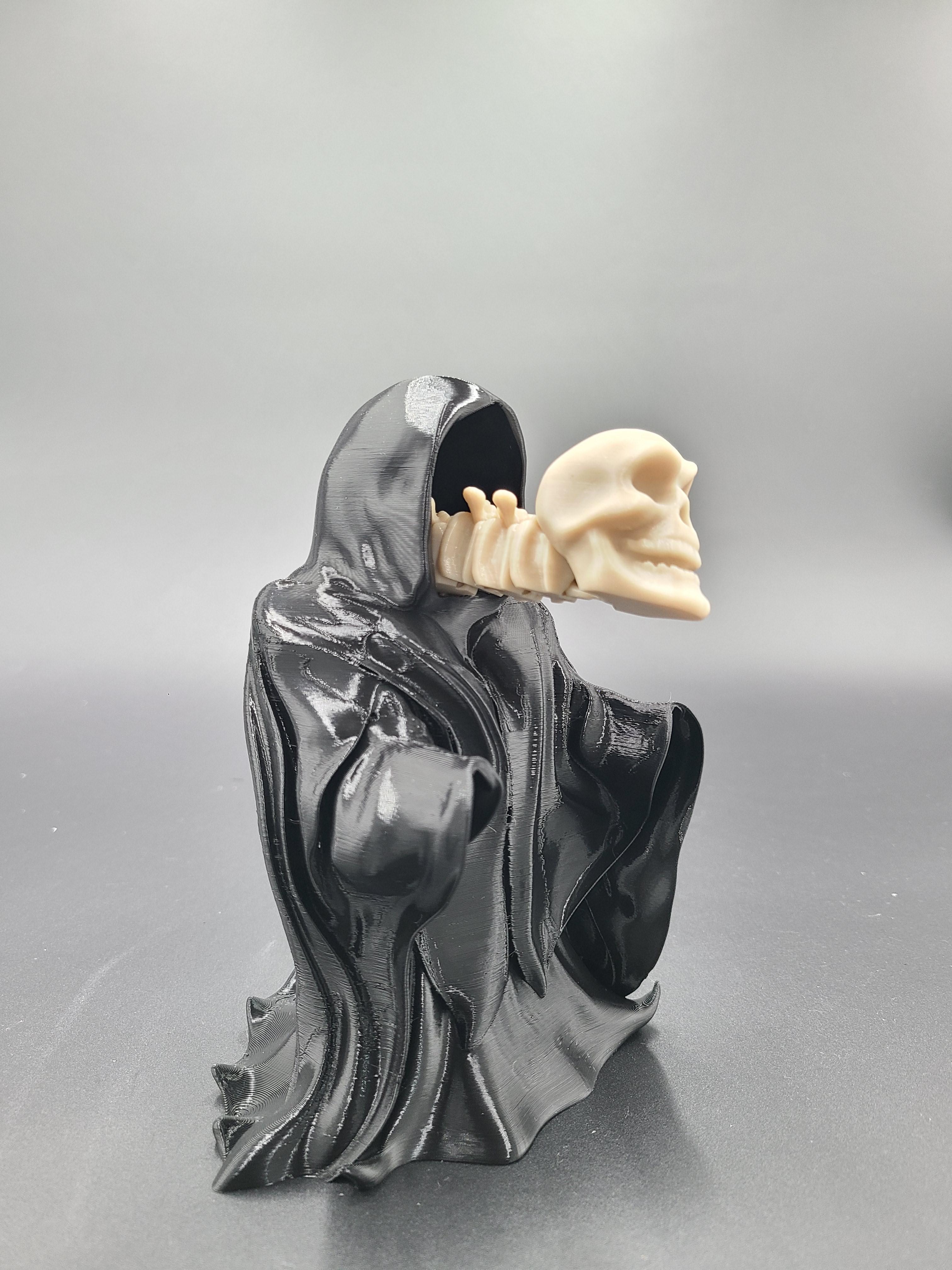 Grim Reaper, Slim Reaper - Articulated Snap-Flex Fidget (Medium Tightness Joints) 3d model