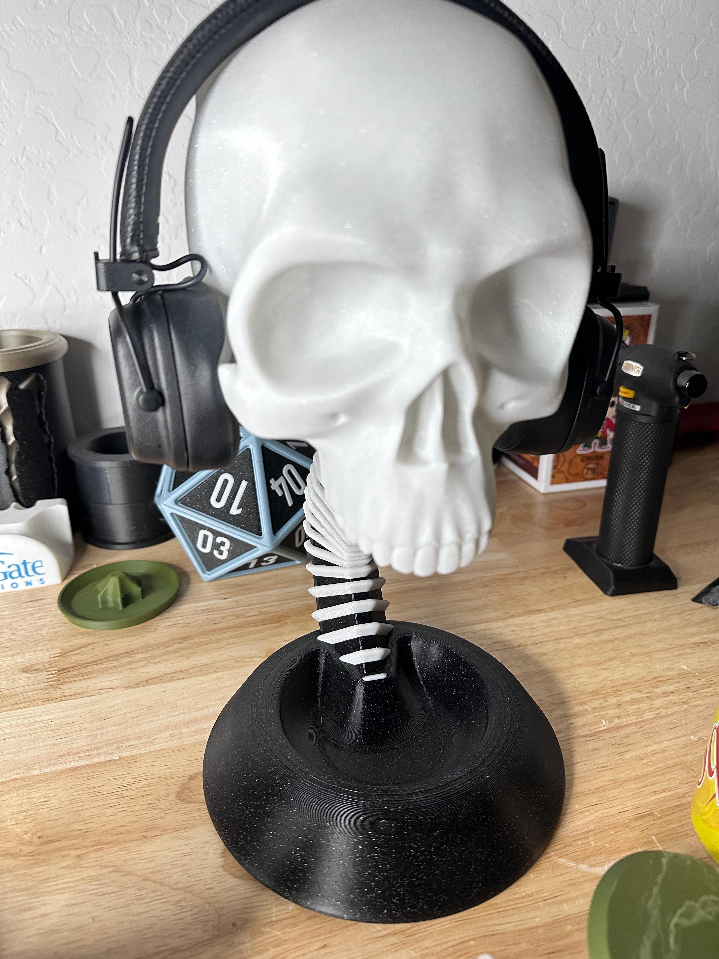 Vertebrae - Skull Candy Headphone Stand  3d model