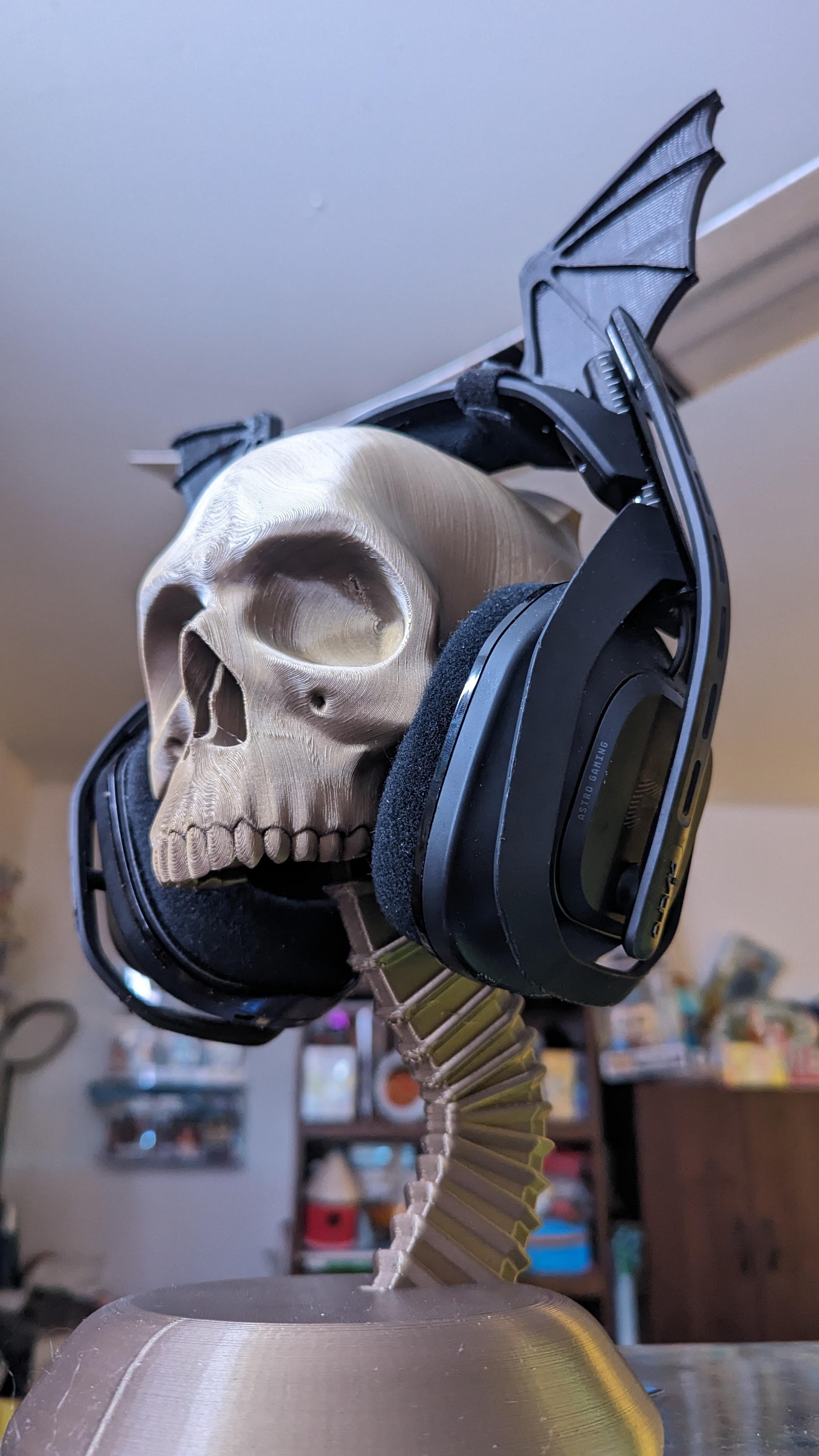 Vertebrae - Skull Candy Headphone Stand  3d model