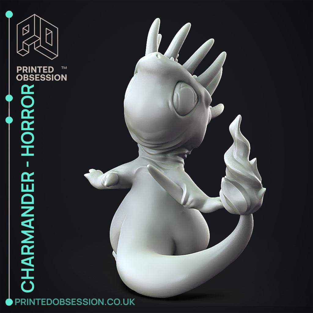 Charmander horror - Pokemon - Fan Art 3d model