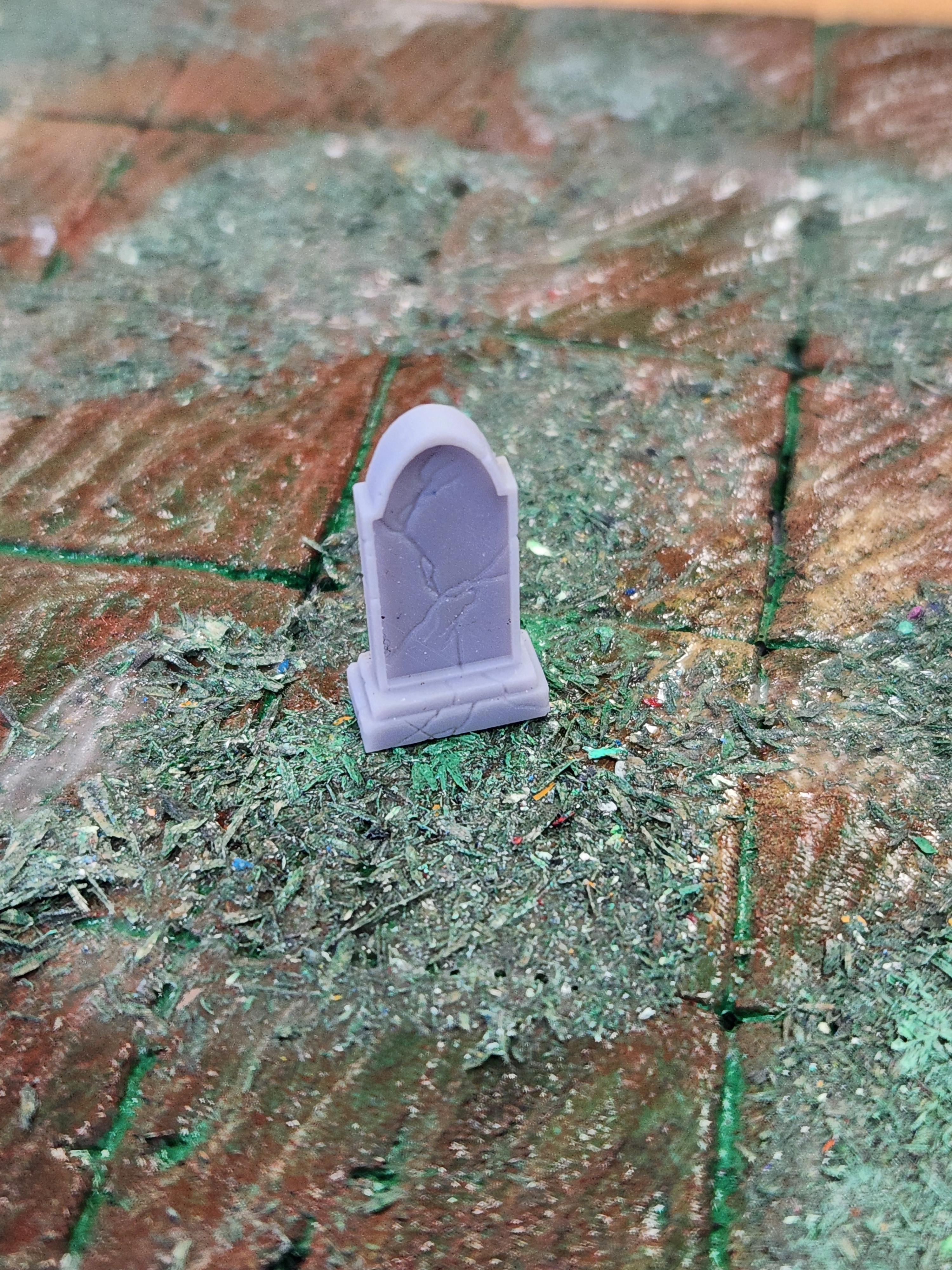 Graves Tabletop Scatter Terrain 3d model