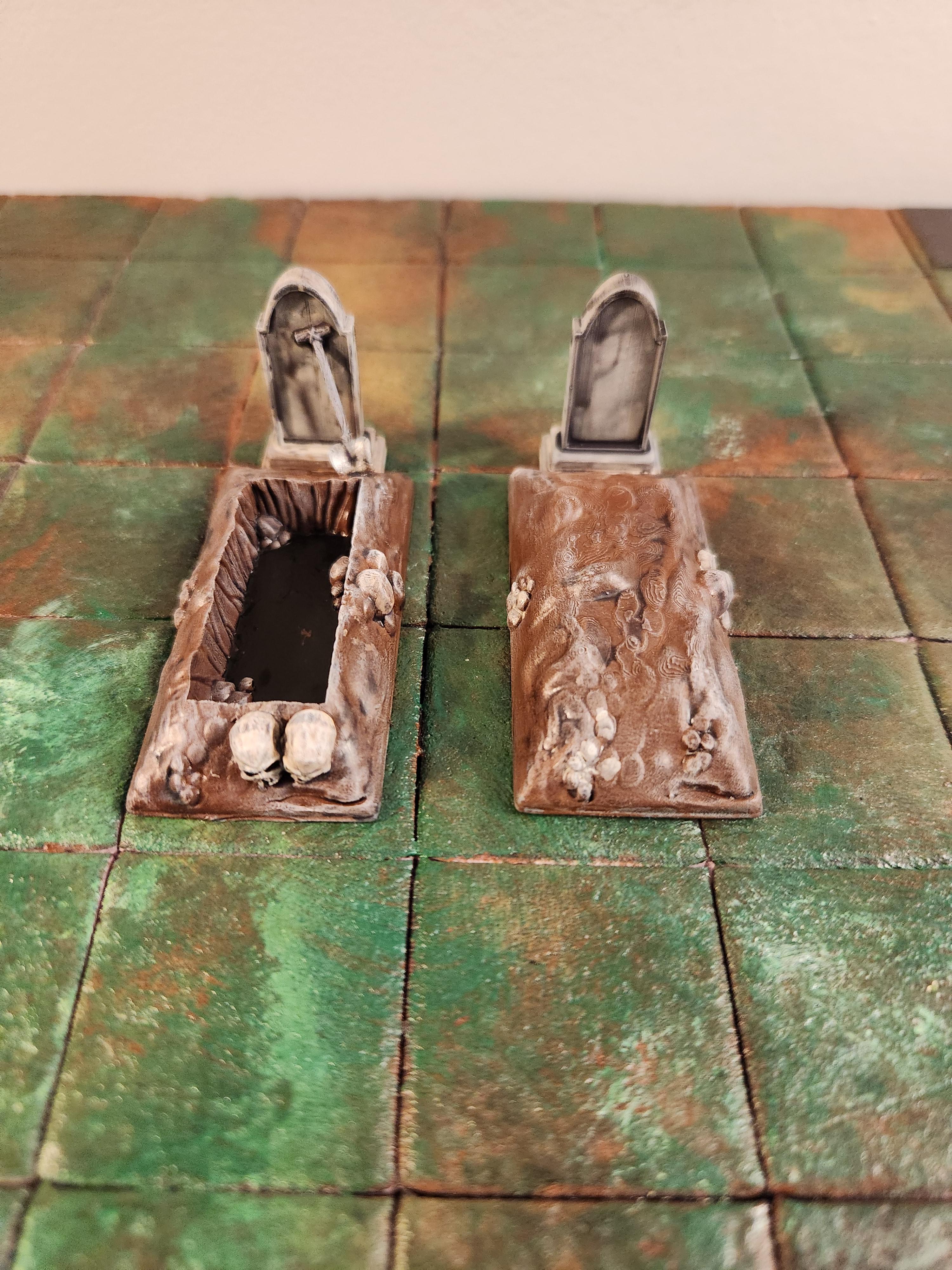 Graves Tabletop Scatter Terrain 3d model