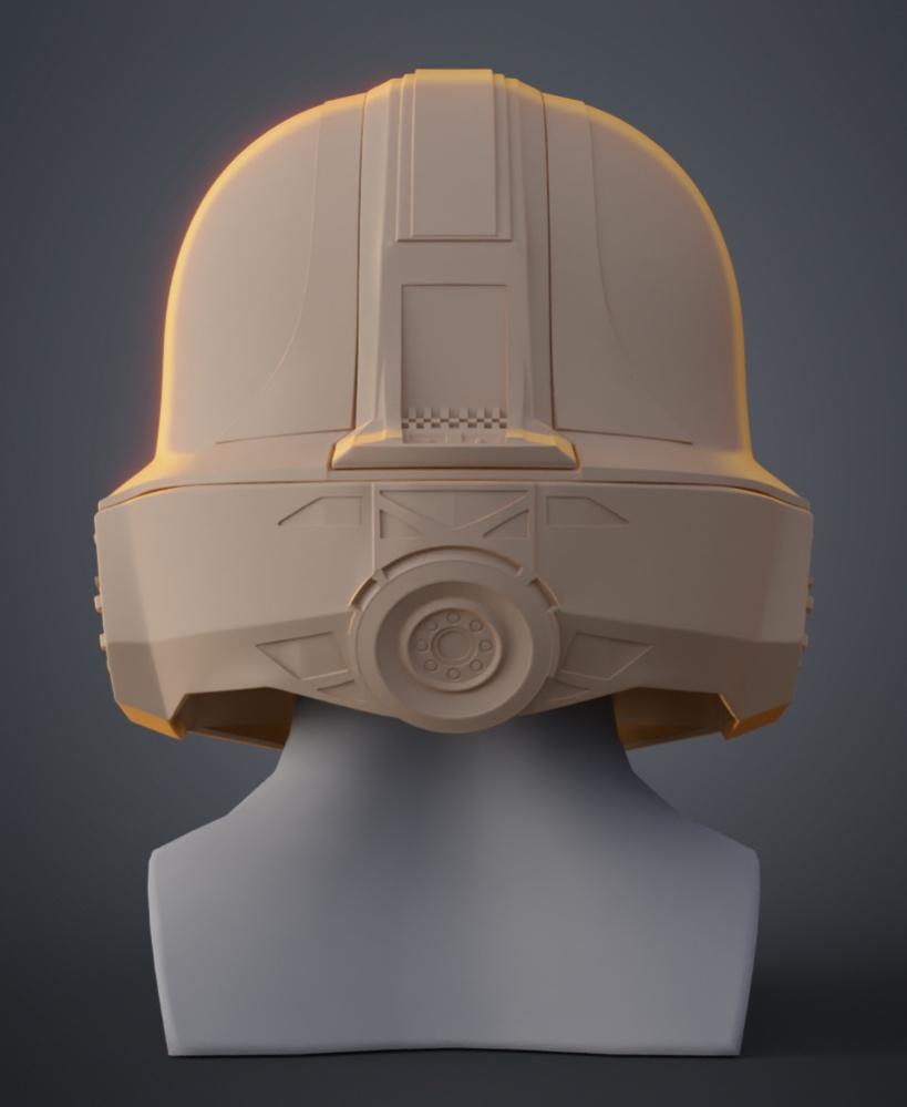 Helldivers 2 DP-40 Helmet 3d model