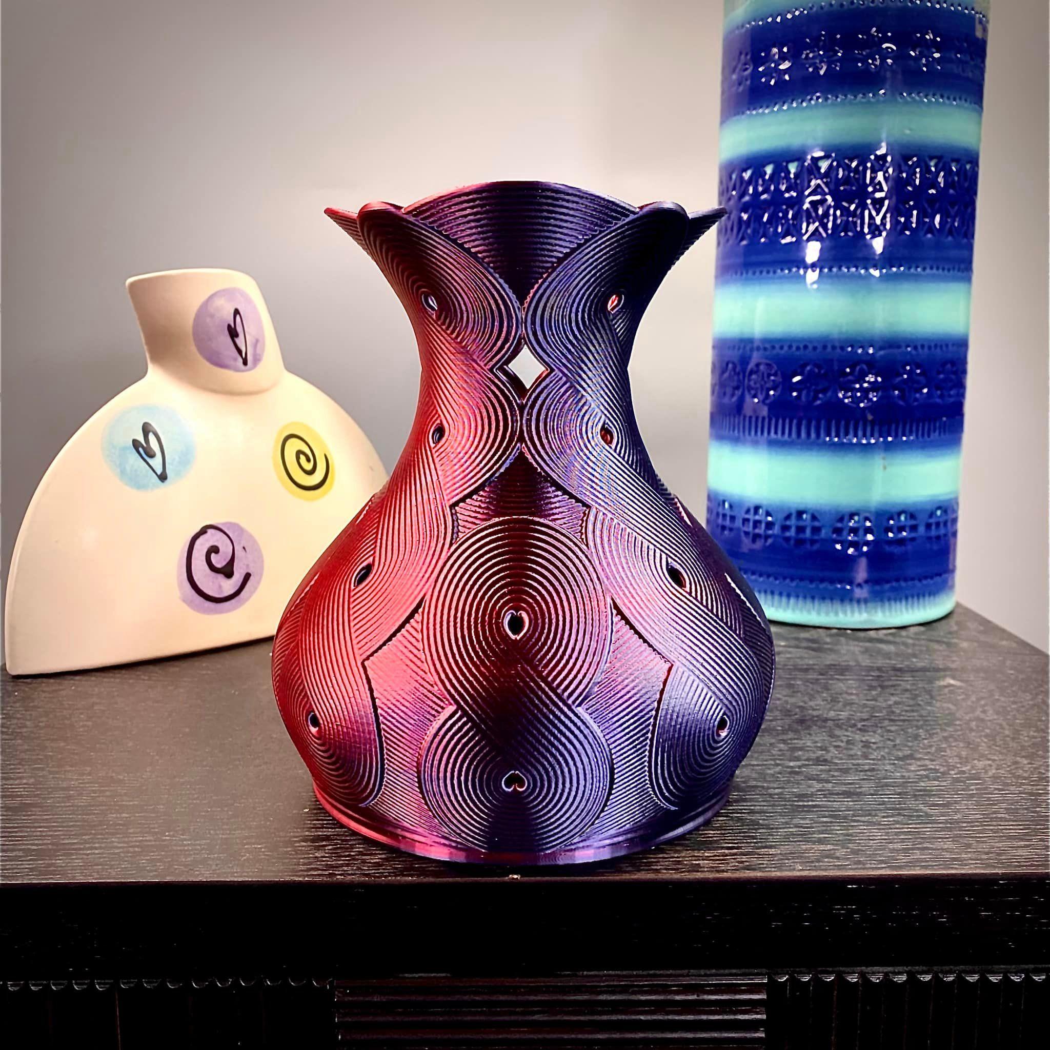 Sidewinder Vase 3d model