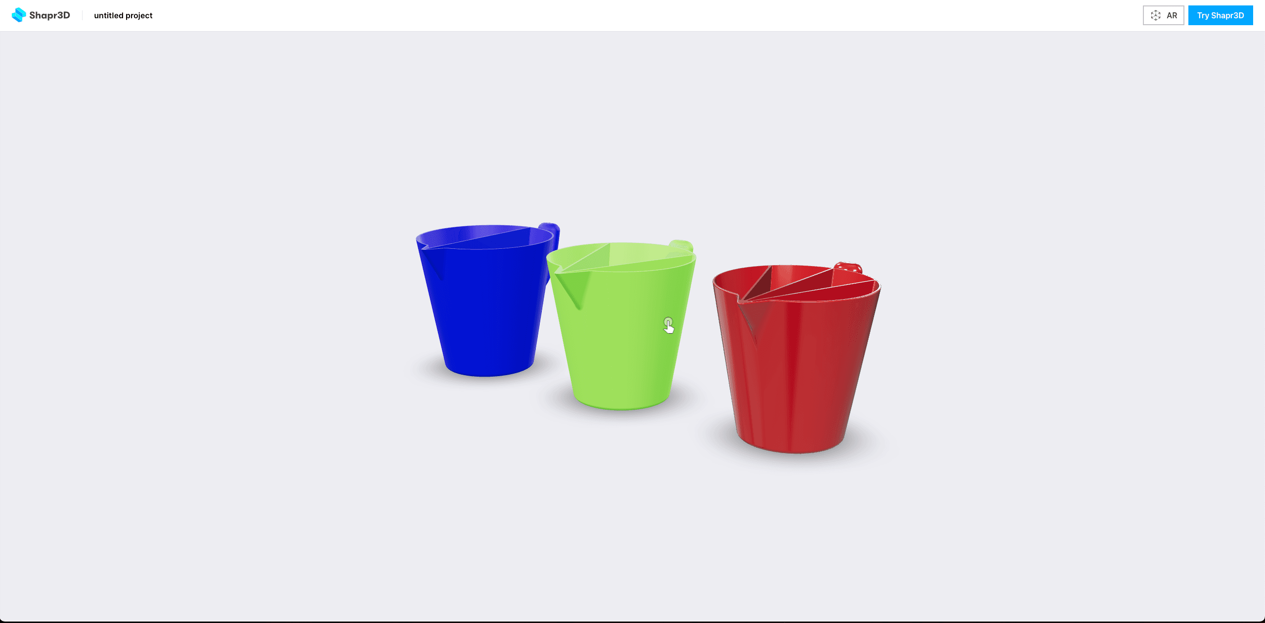 splitcup.step 3d model