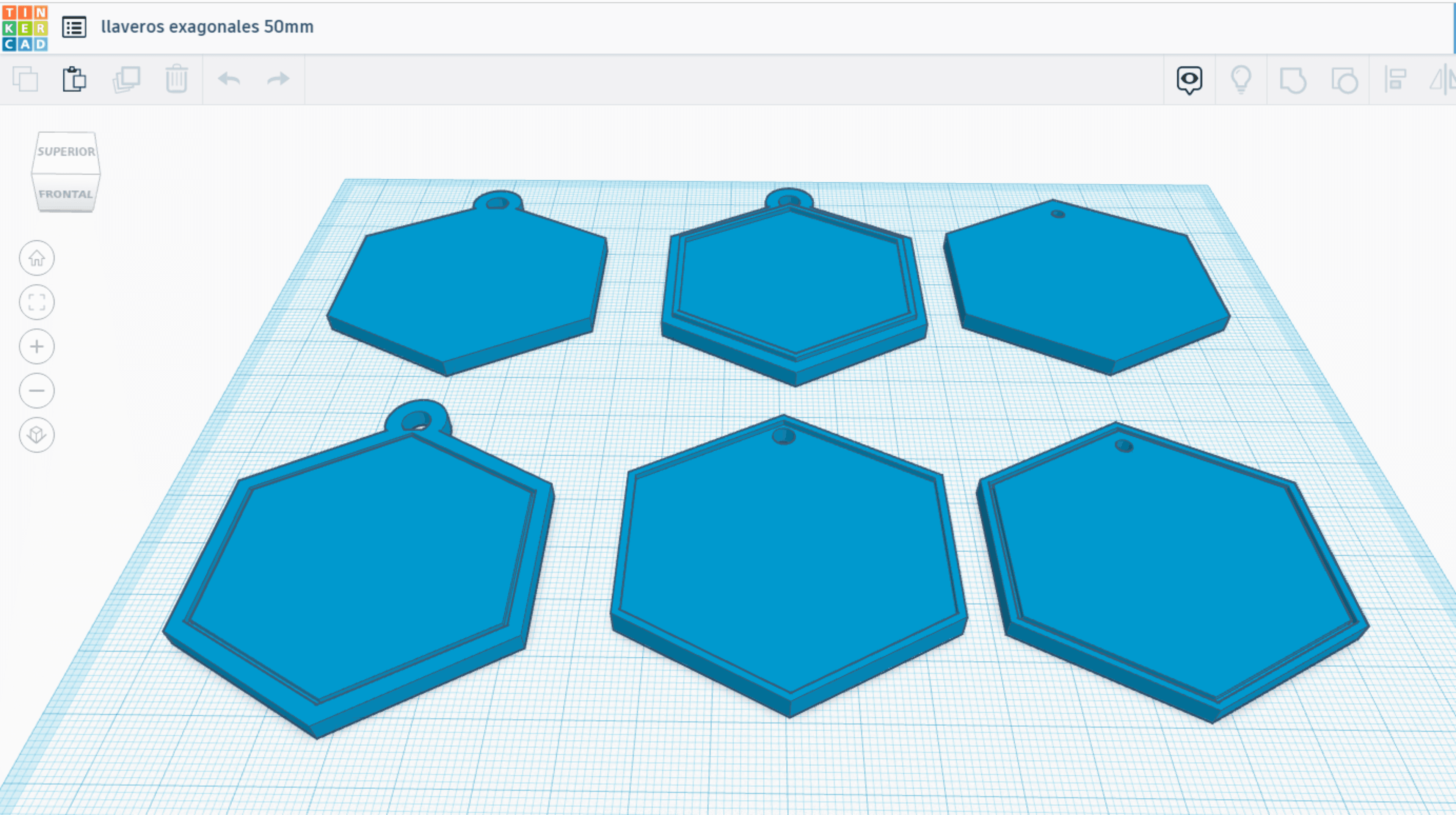 Base de diseño para llaveros comunes 3d model