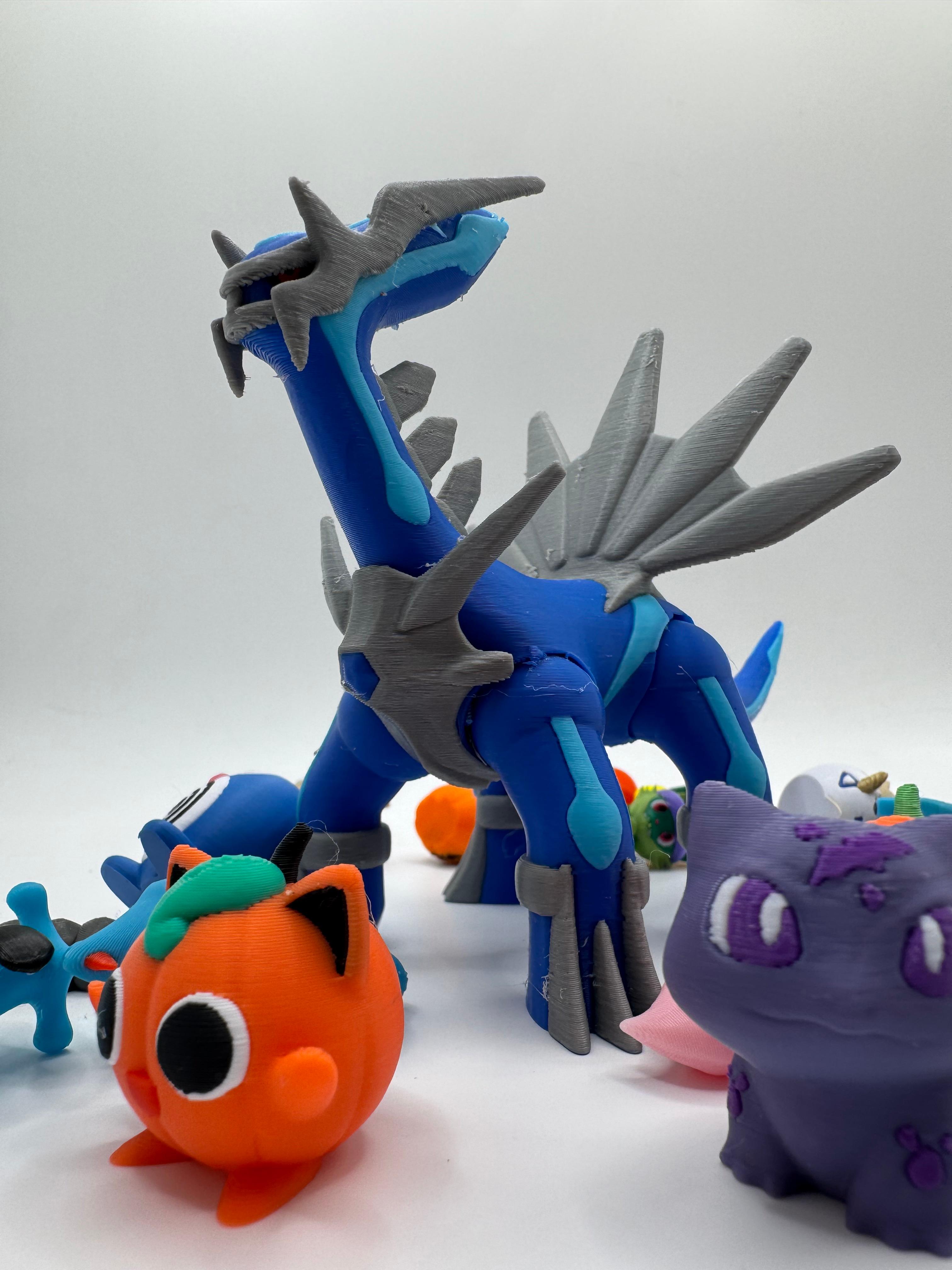 Articulated Dialga (3MF included) 3d model