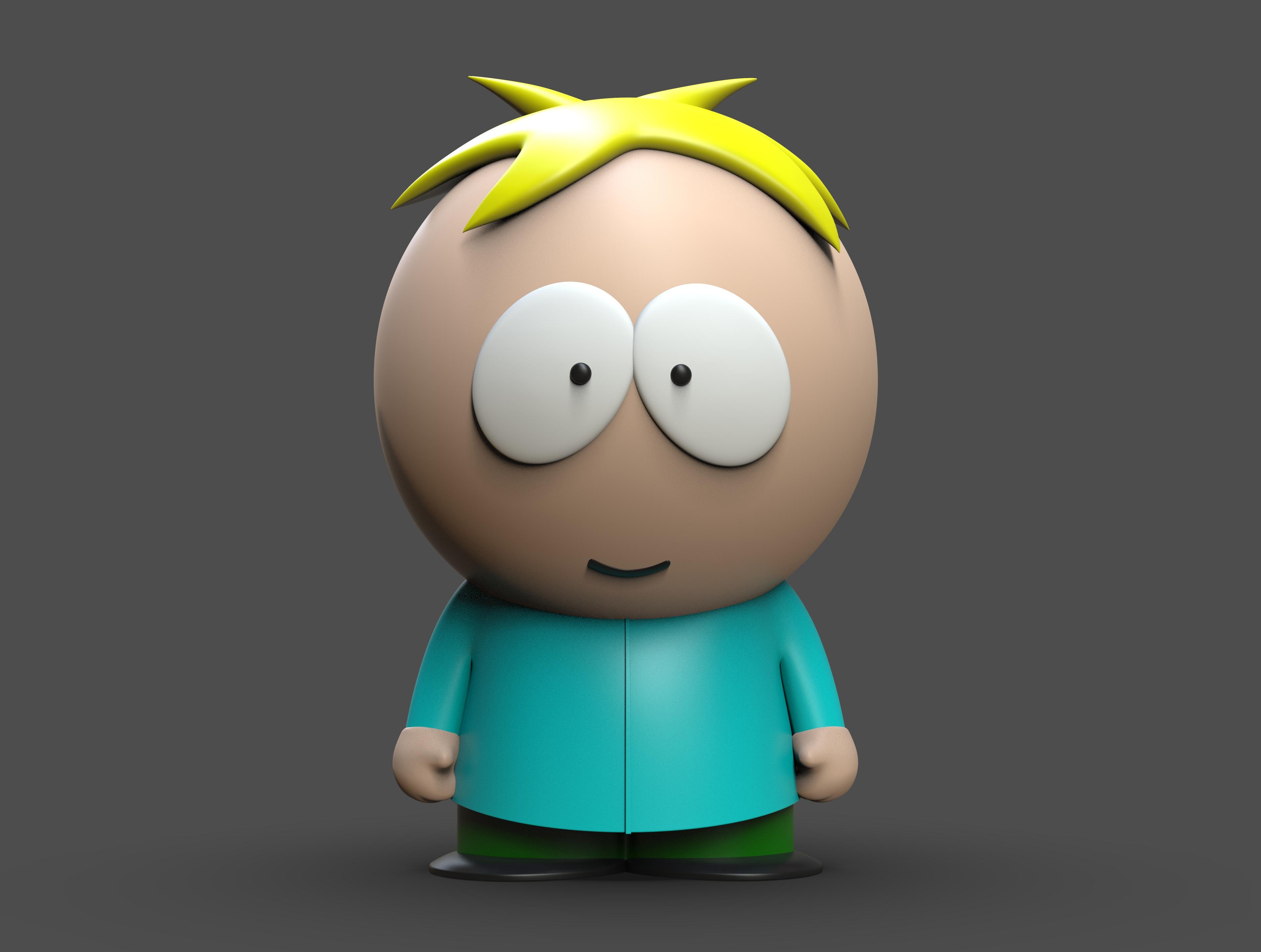 South Park Butters 3d model