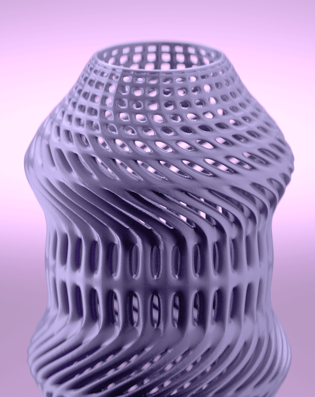 C4 Vase #3 3d model