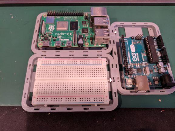 Modular Test Bed - M3 or Screwless 3d model