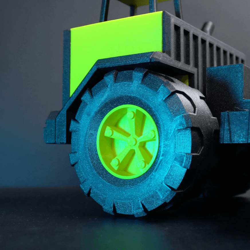 Domp Truk - 3D Printable Not-A-Tonka Truck 3d model