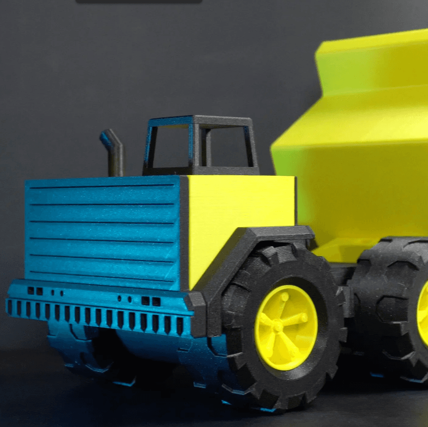 Domp Truk - 3D Printable Not-A-Tonka Truck 3d model