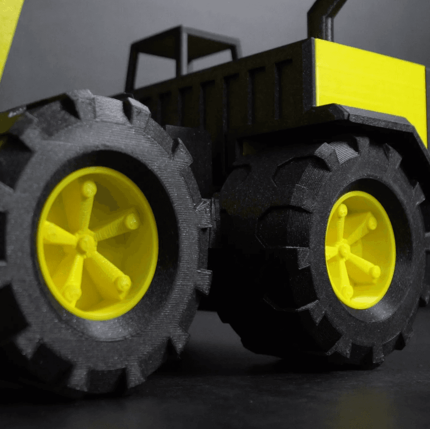 Domp Truk - 3D Printable Not-A-Tonka Truck 3d model