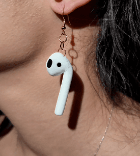 Headphone Earrings! 3d model