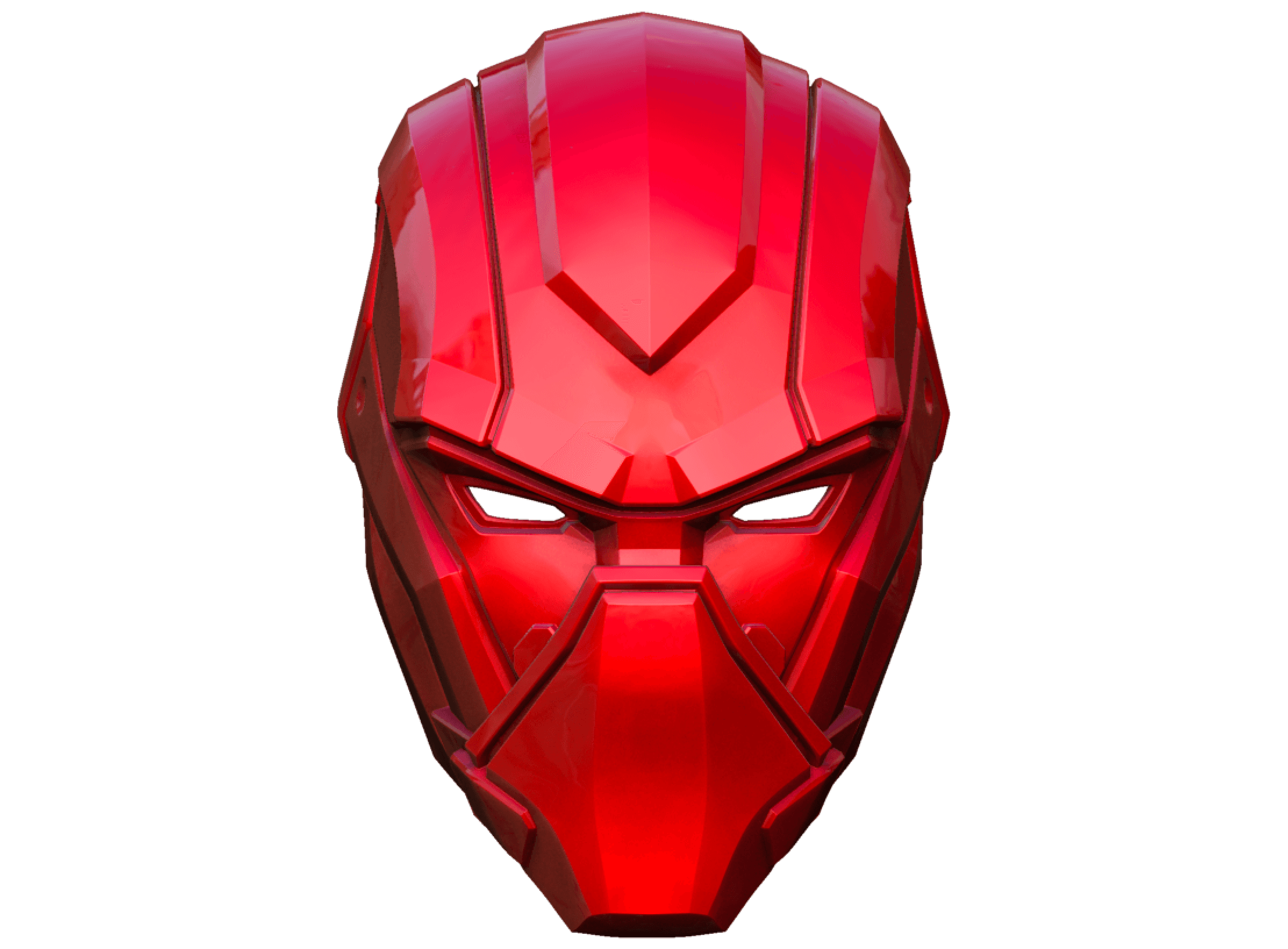 Red Hood Helmet 3d model