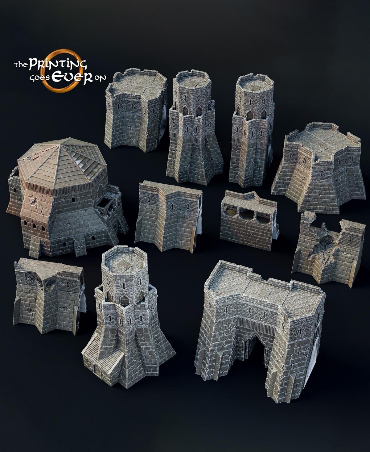 Torr Mislar - Modular Fortress 3d model