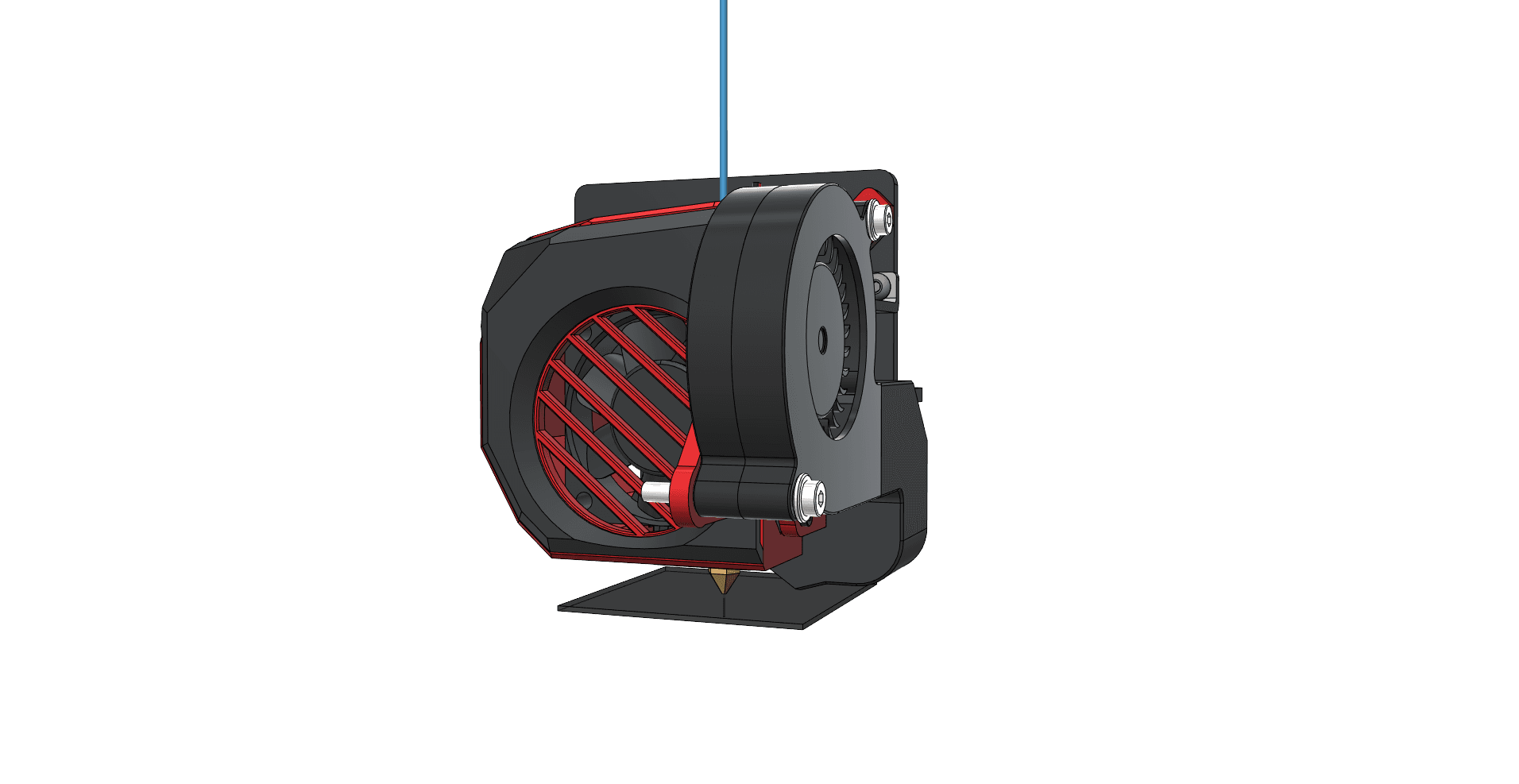 Blower fan replacement for the CR-10 Smart 3d model